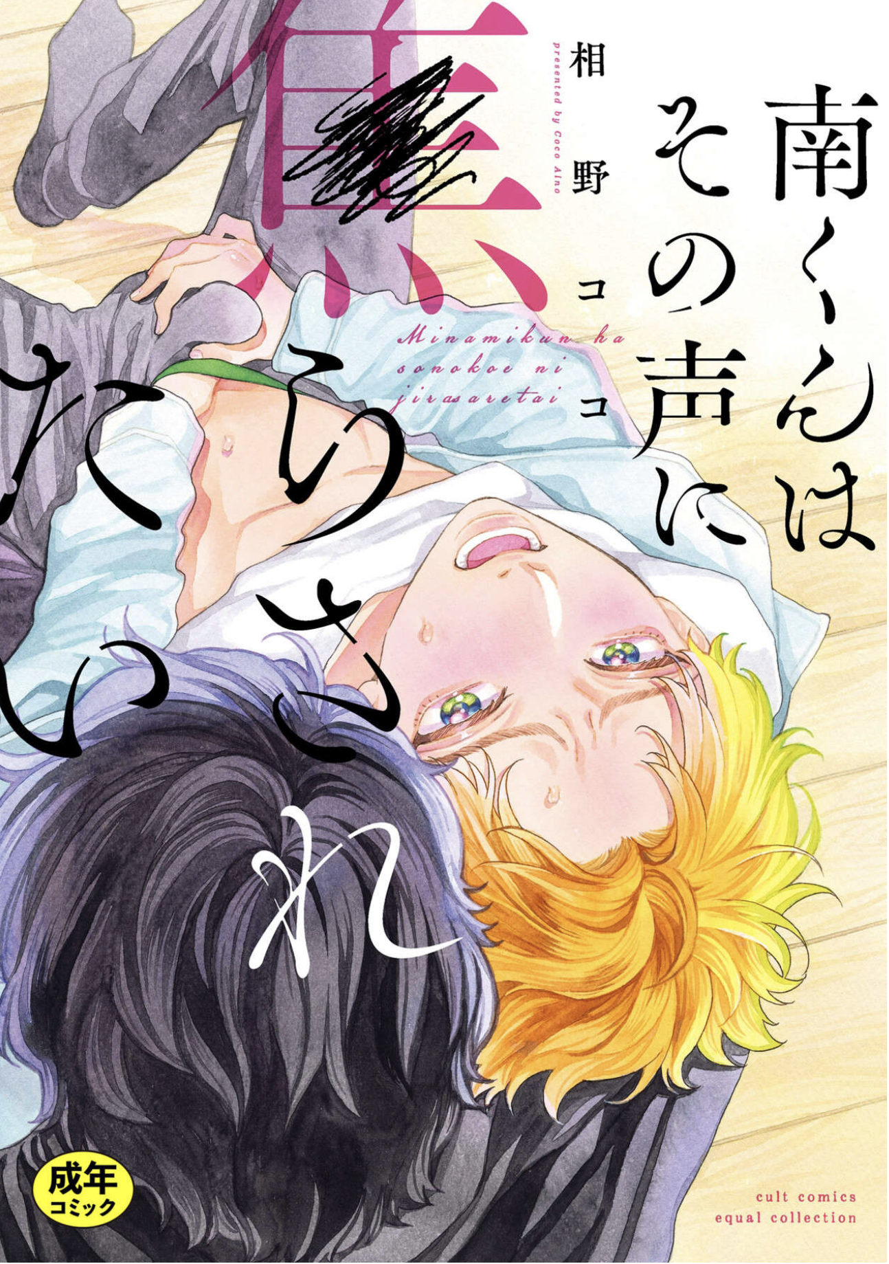 南くんはその声に焦らされたい 表紙